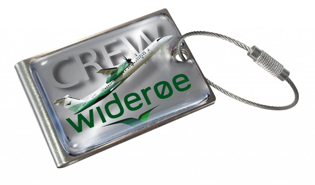 Wideroe Dash 8 Picture Steel Effect