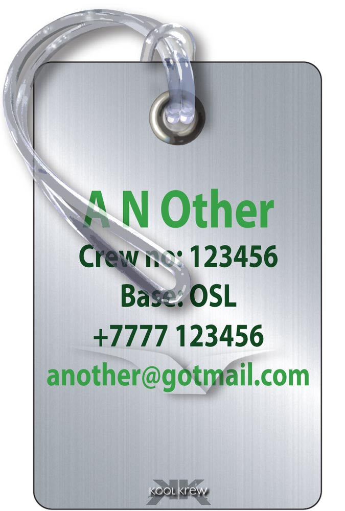 Wideroe Portrait Silver