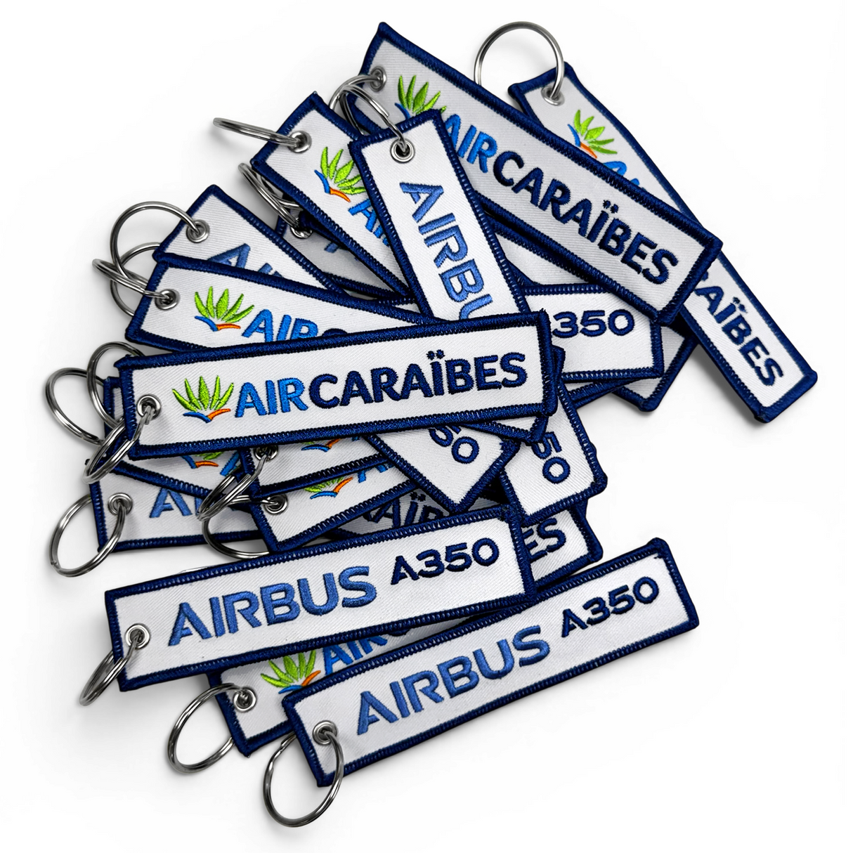 Air Caraibes -  Airbus A350 Embroidered Keyring