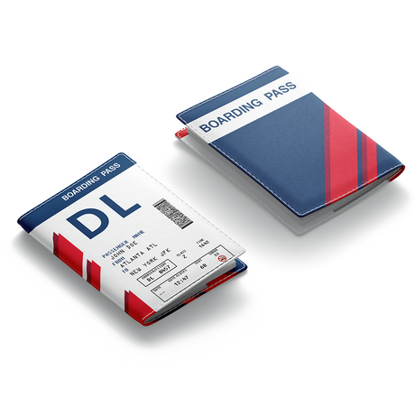 DL Boarding Pass - Passport Cover