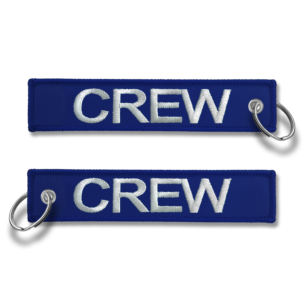 CREW Embroidered Keyring - DARK BLUE