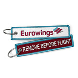 Eurowings Remove Before Flight - Keyring