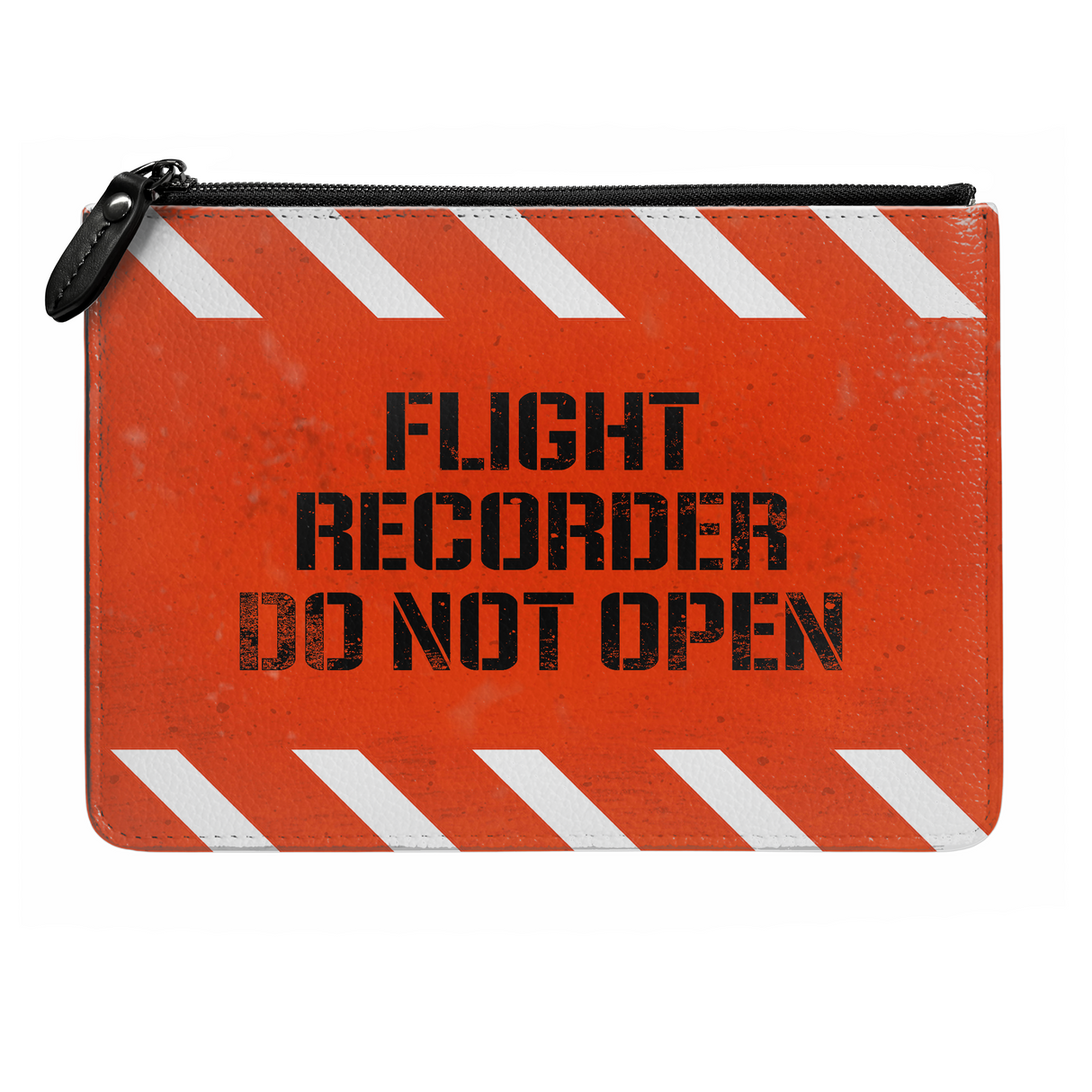 Flight Recorder Do Not Open Zip Pouch