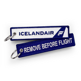 Icelandair Remove Before Flight - Keyring