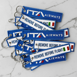 ITA Airways Remove Before Flight - Keyring