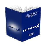 Icelandair Logo Passport Cover