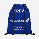 Icelandair Crew Personalised Shoe Bag