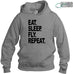Eat Sleep Fly Repeat Hoodie