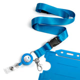 Kuwait Airways Badge Reel + Badge  Holder