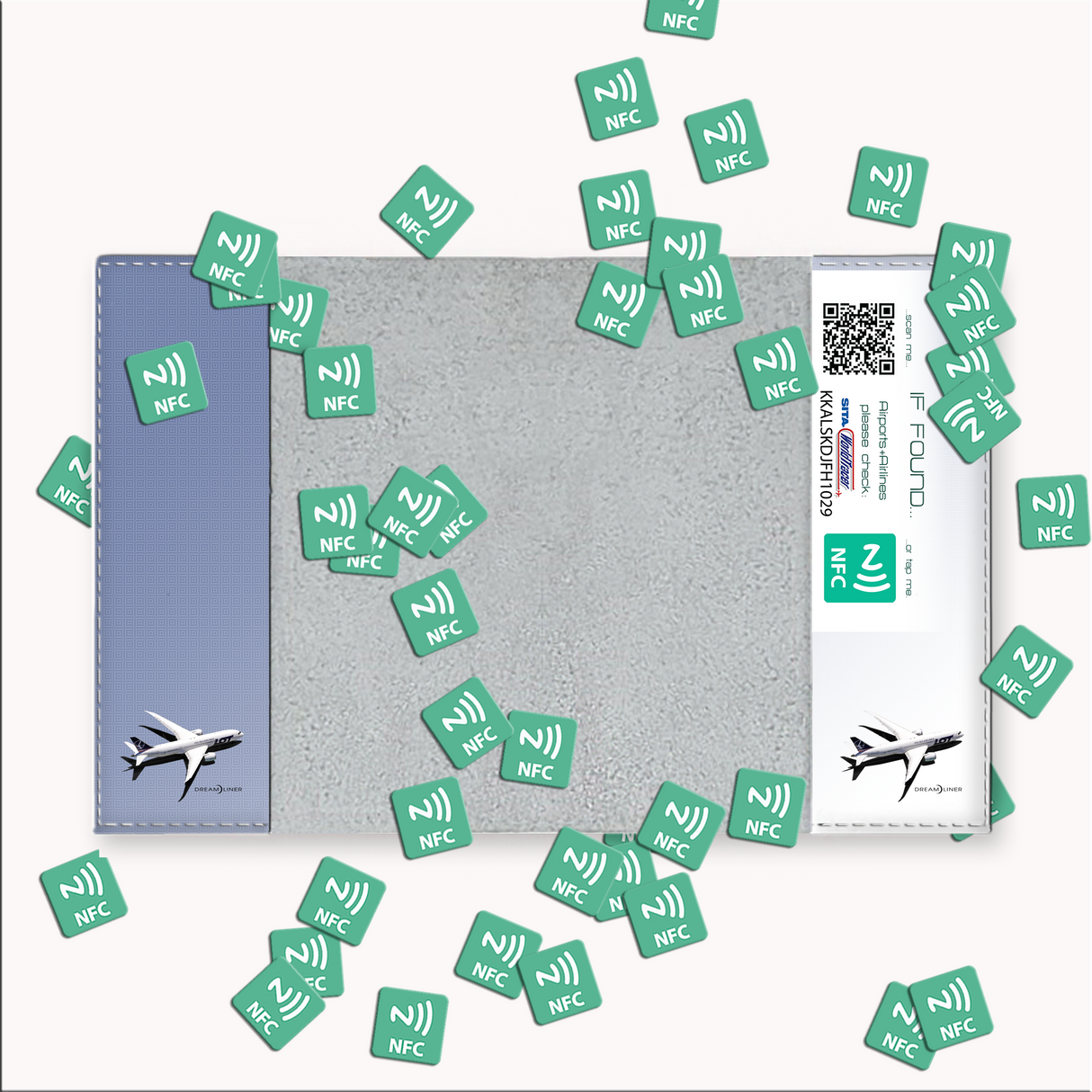 LOT Polish Airlines B787 Dreamliner -  Passport Cover