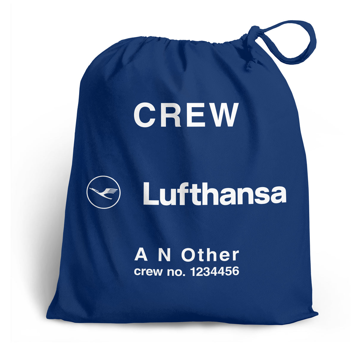 Lufthansa Crew Personalised Shoe Bag