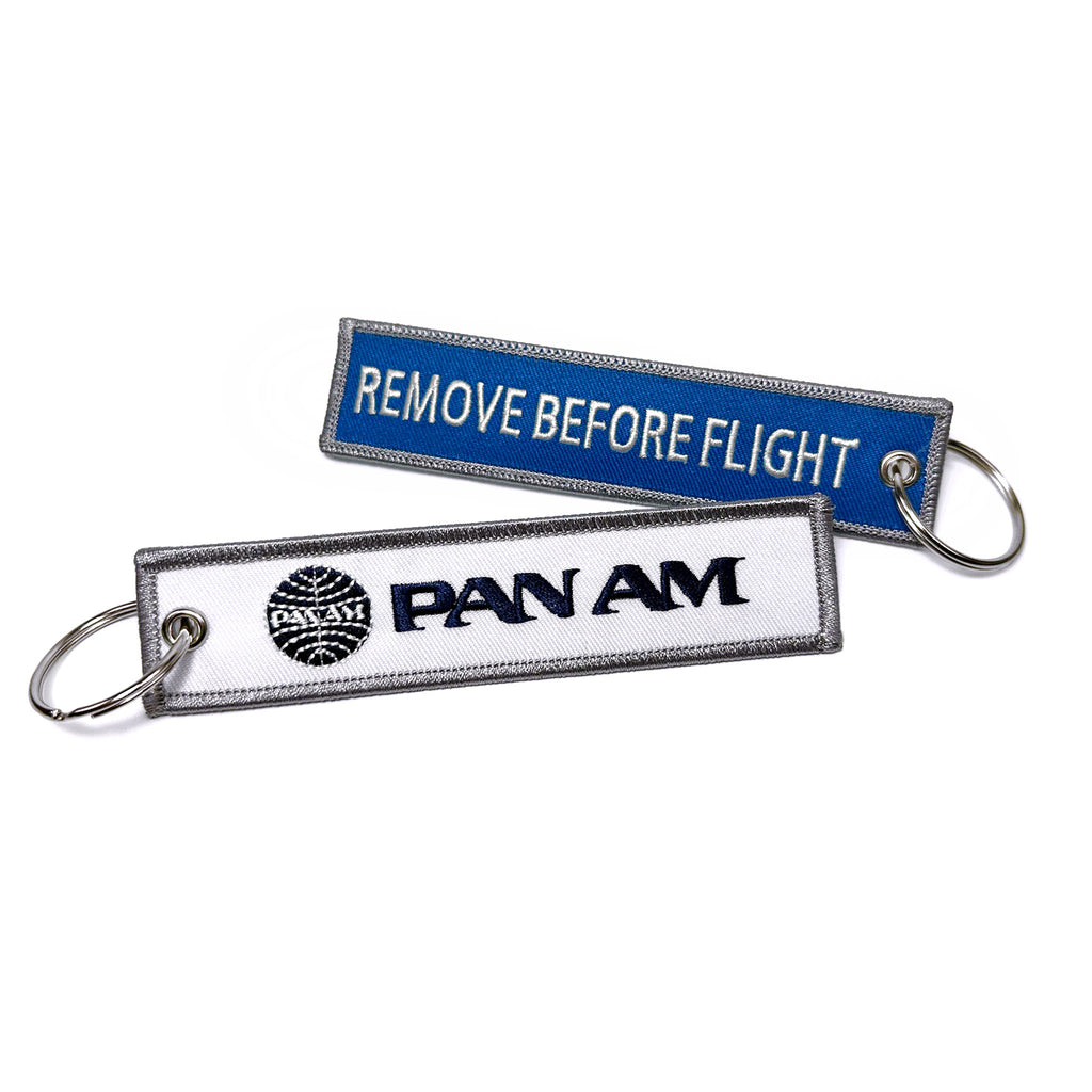 Pan Am Remove Before Flight Tag