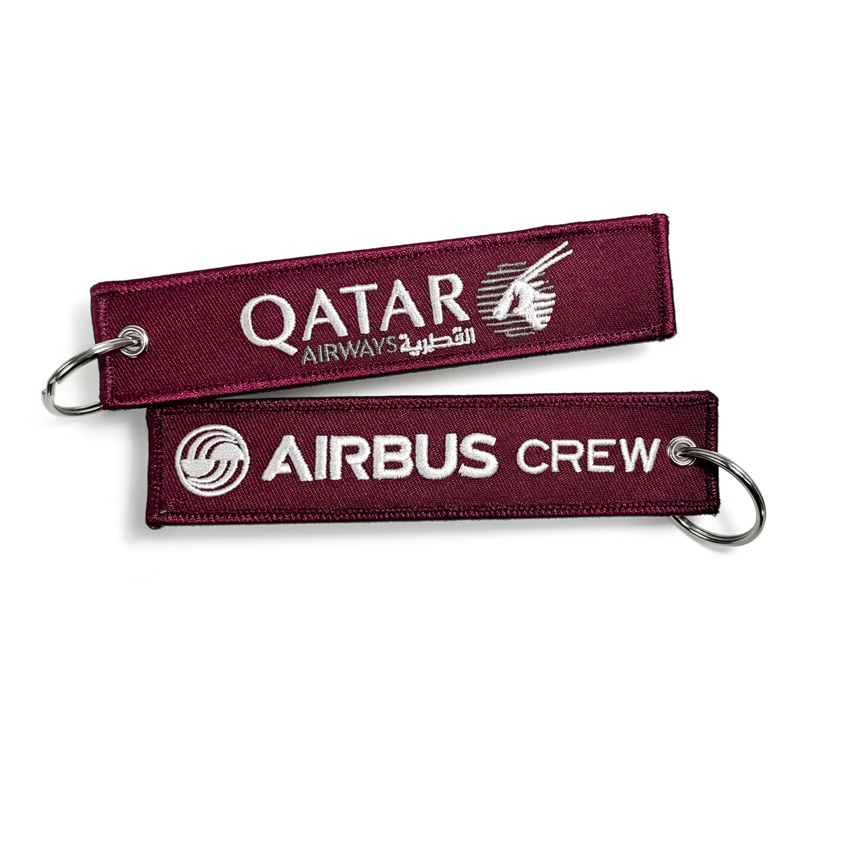 Qatar Airways Airbus Crew Keyring