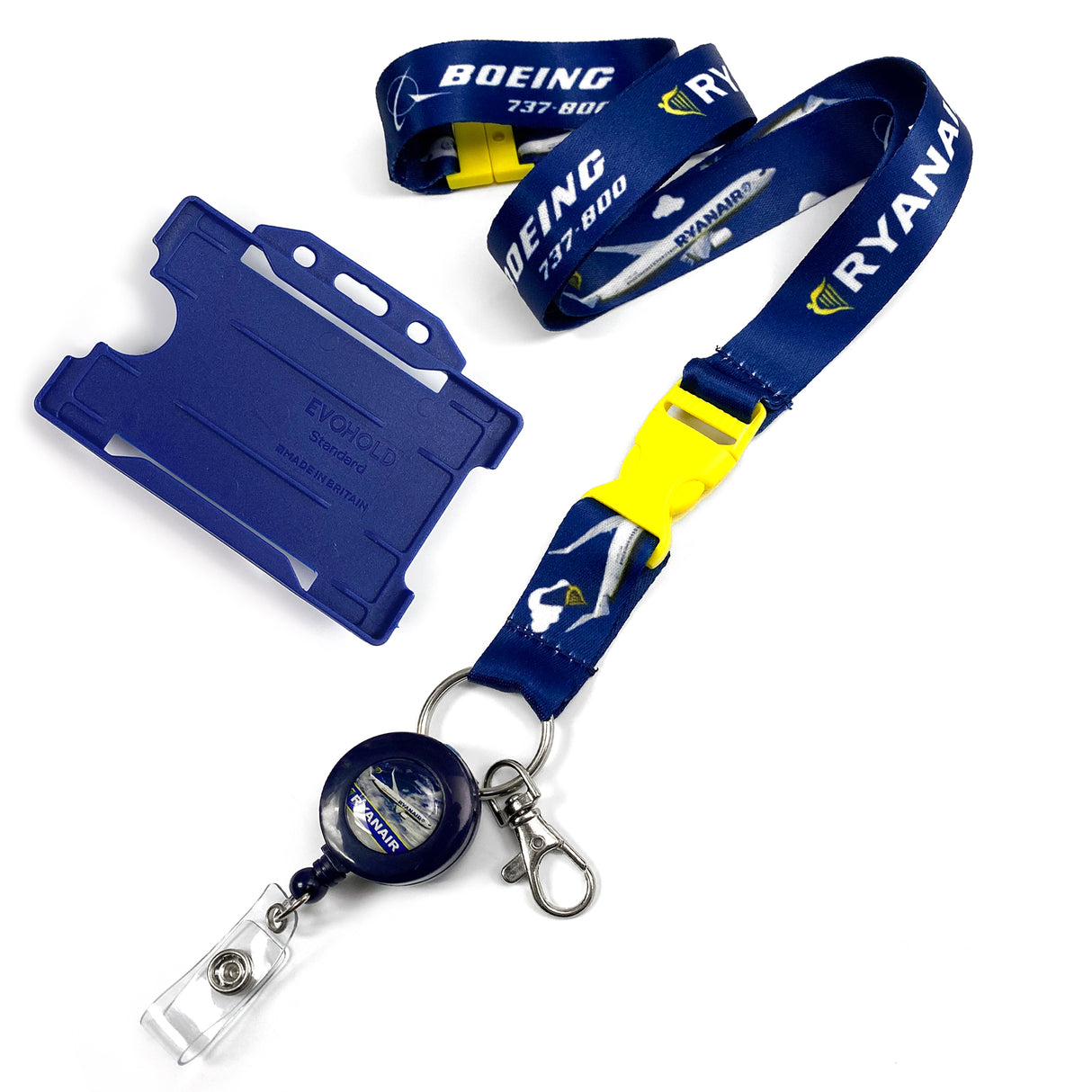 Ryanair Boeing 737-800 Fleet Lanyard