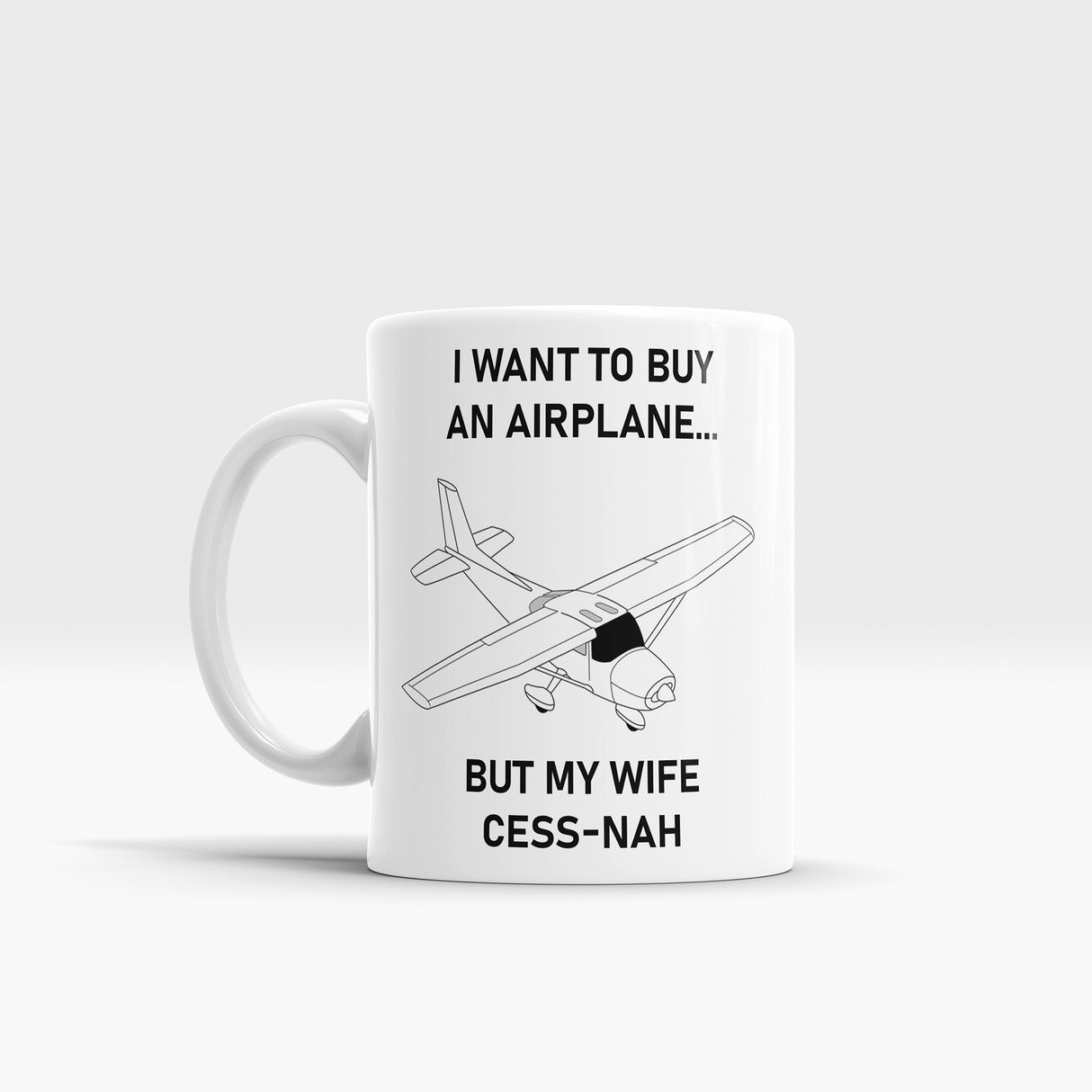 Cessna Funny Mug