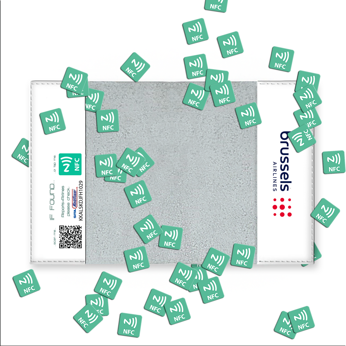 Brussels Airlines A320neo - Passport Cover