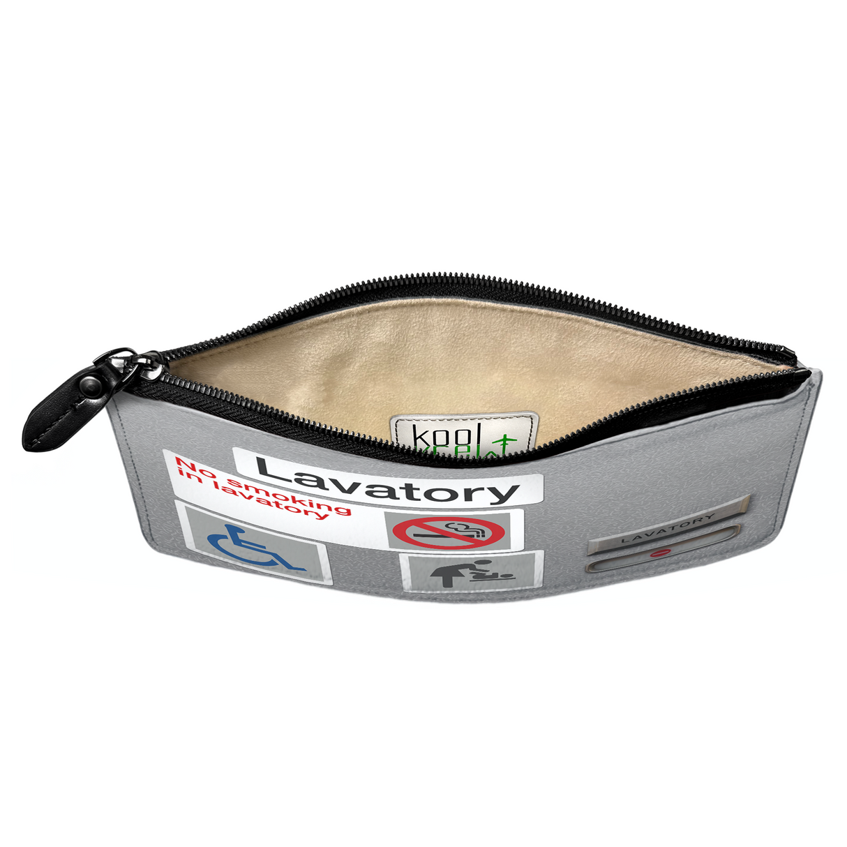 Lavatory Signage Cosmetic Pouch