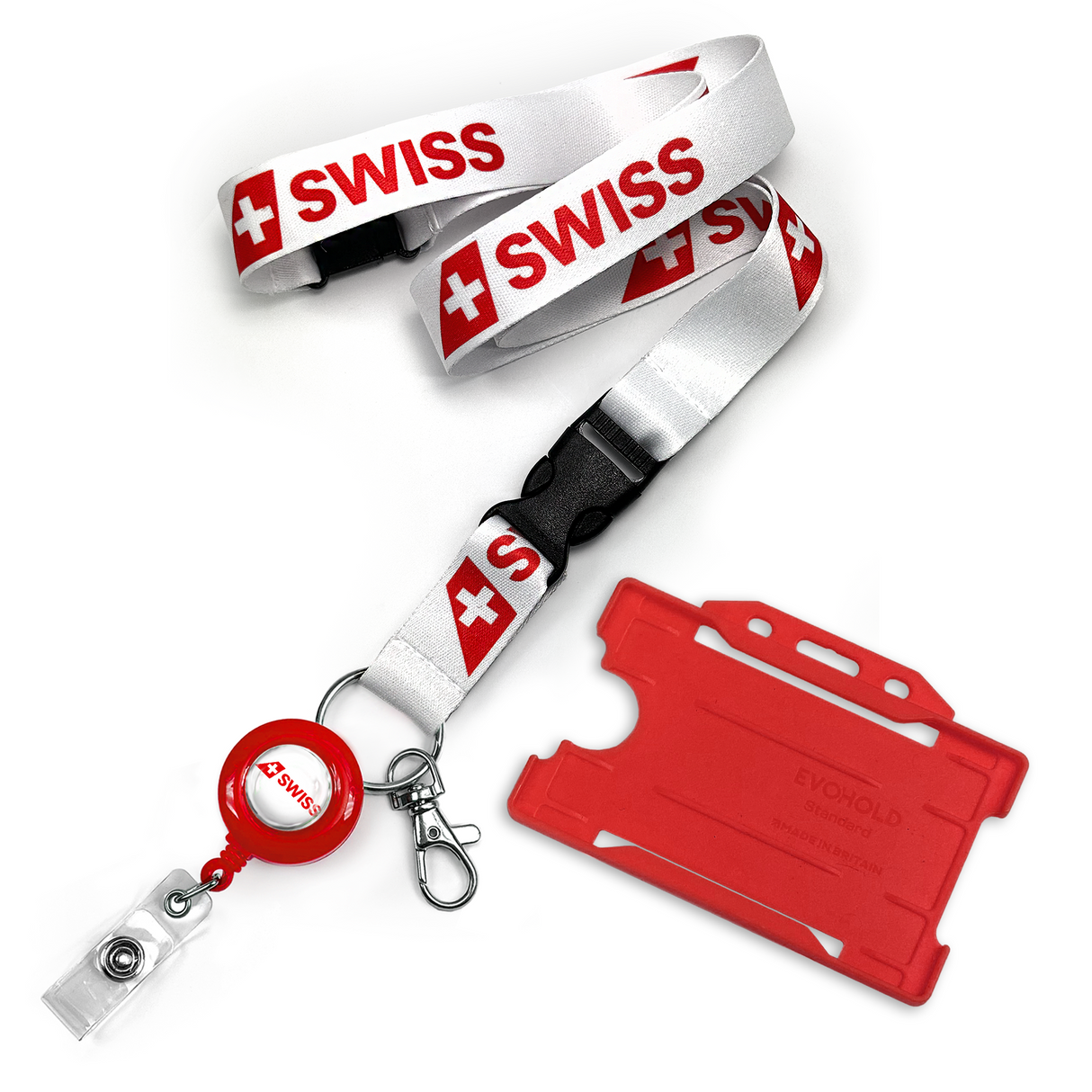 Swiss Air Logo Lanyard