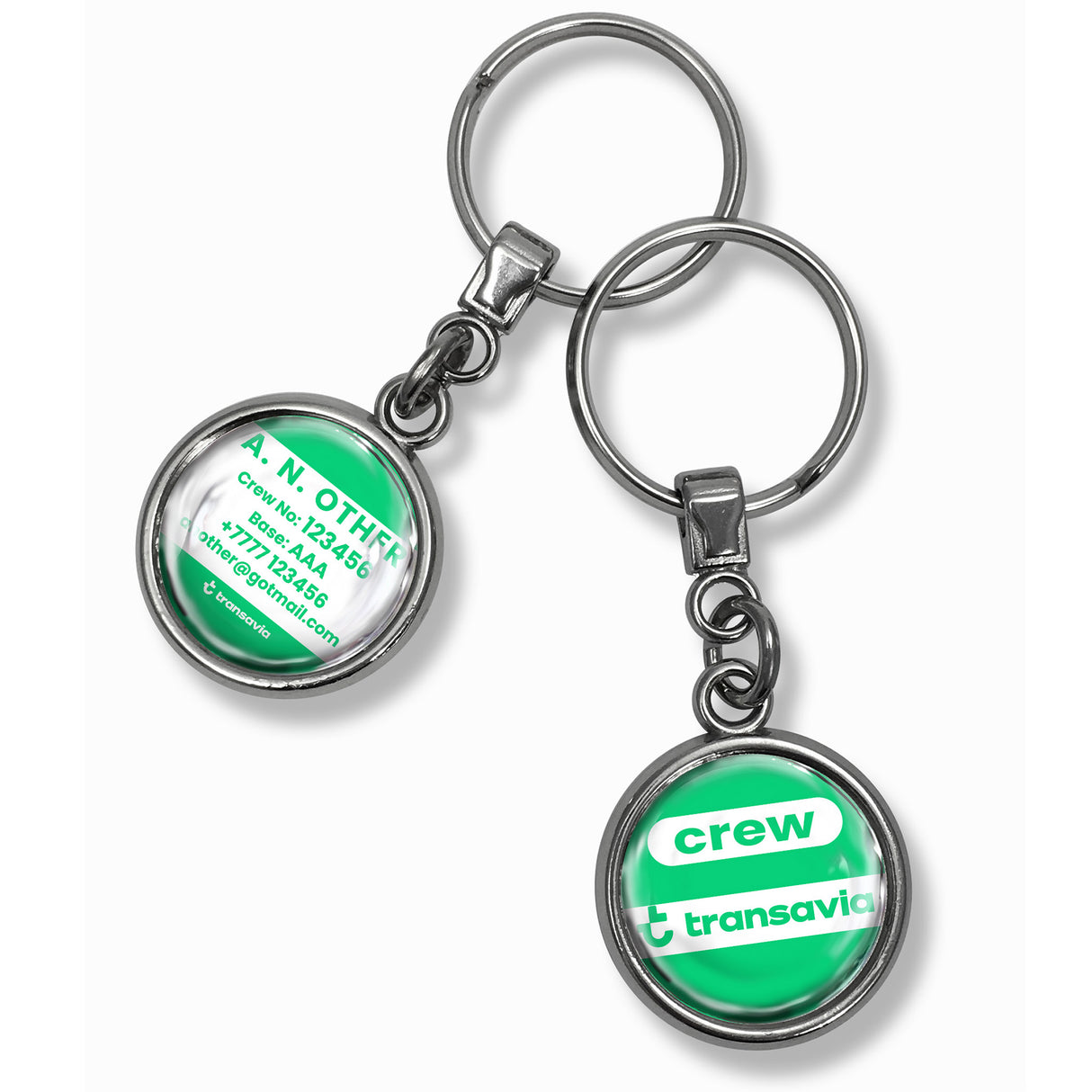 Transavia Airlines Logo Tag