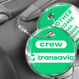 Transavia Airlines Logo Tag