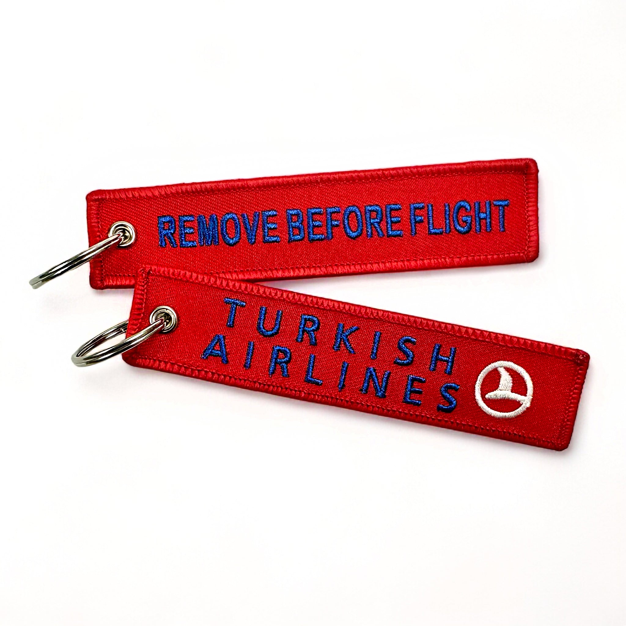 Turkish Airlines Remove Before Flight Keyring | Crew Tag