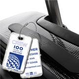 United Airlines 100 Years Celebration Tag White