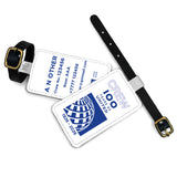 United Airlines 100 Years Celebration Tag White