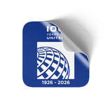United Airlines 100 years - Sticker