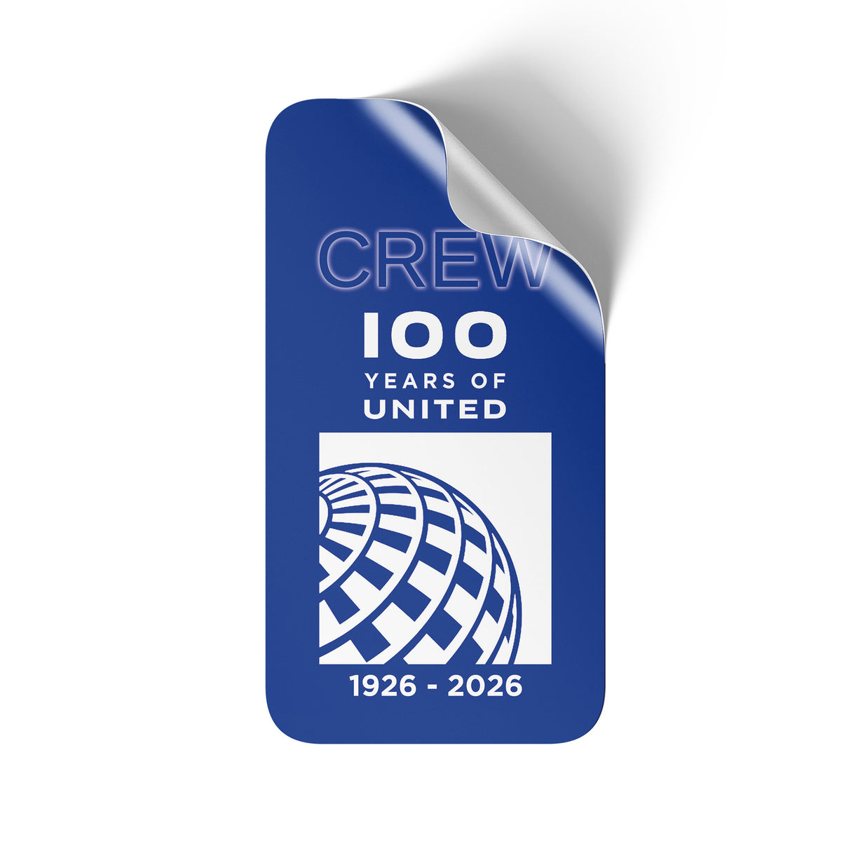 United Airlines 100 years - Sticker