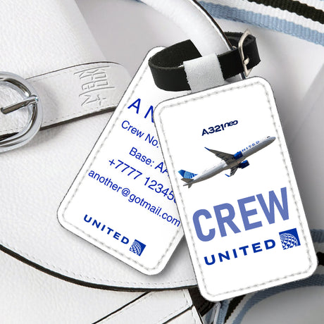 United Airlines A321 neo Tag White