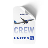 United Airlines A321 NEO - Sticker