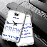 United Airlines A321 neo Tag White