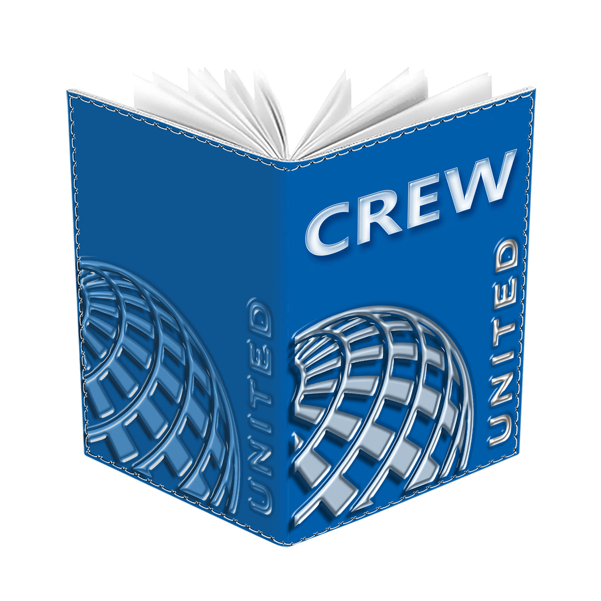 United Airlines Logo - Passport Cover