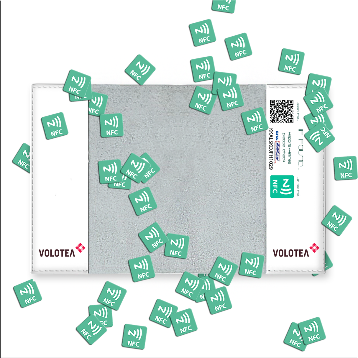 Volotea Airlines Logo - Passport Cover