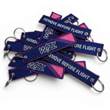 Wizzair Remove Before Flight Keyring