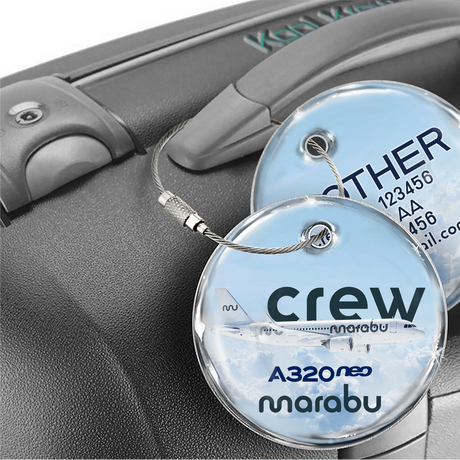 Marabu Airlines A320neo Blue