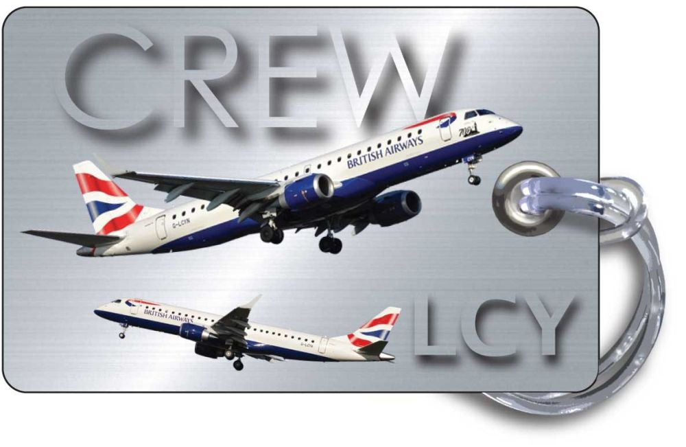BA Cityflyer Picture-Silver Background