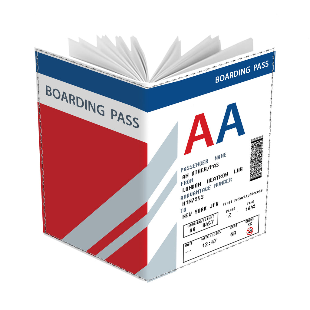 AA Boarding Pass Passport Cover