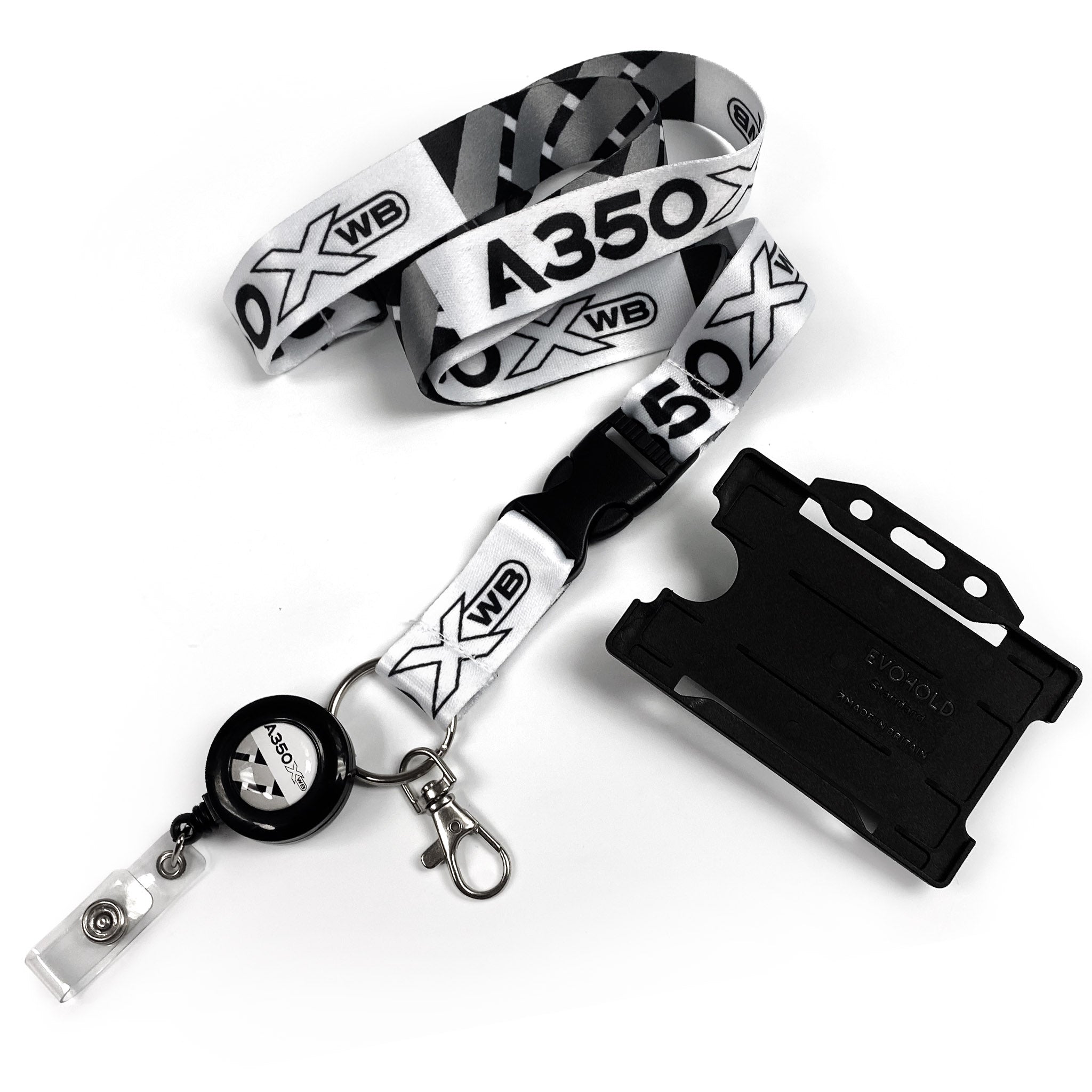 Airbus 40 Years Logo Lanyard with ID Card Holder