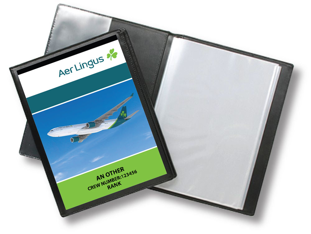 Aer Lingus A330 PA Book/ CREW Folder(BUDGET)