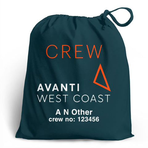 Avanti West Coast Personalised Shoe Bag