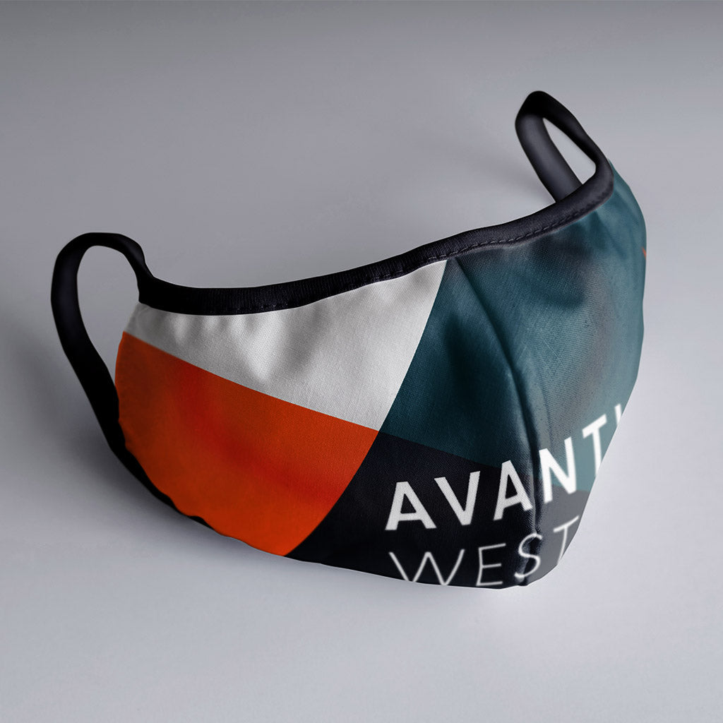 Avanti West Coast Logo Face Mask (Pack Of 2)