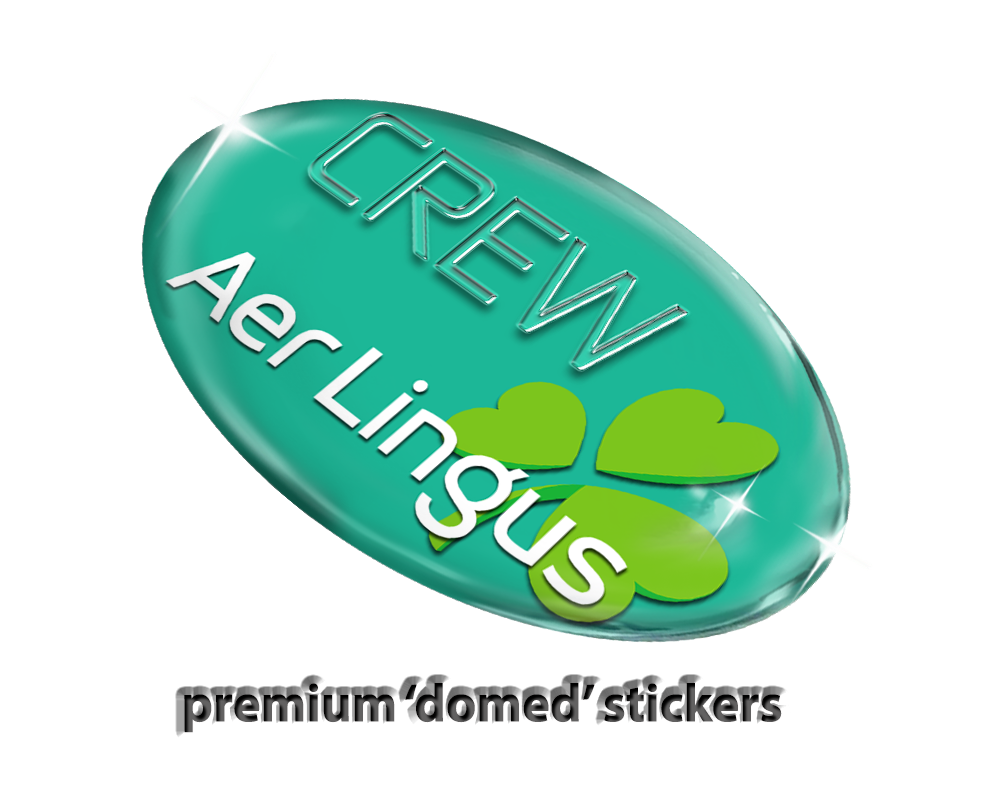 Aer Lingus Logo Stickers PREMIUM