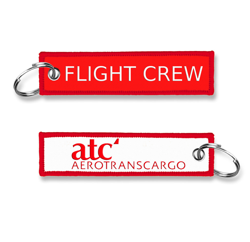 AeroTransCargo-Flight Crew Embroidered KeyChain