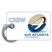 Air Atlanta Logo 3D Luggage Tag