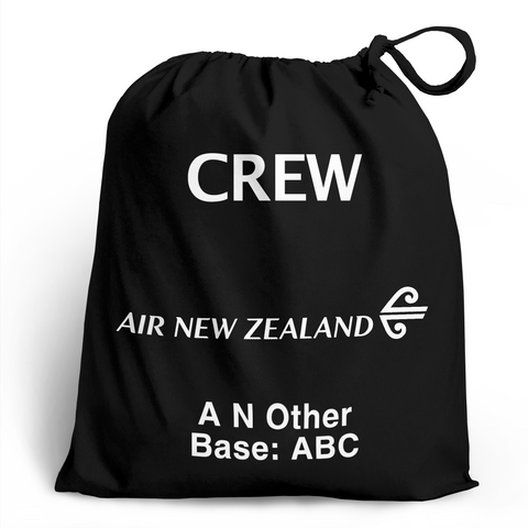 Air New Zealand Crew-Personalised Shoe Bag