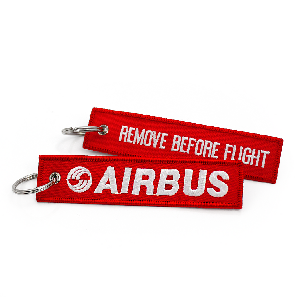 Airbus Logo-Remove Before Flight Keychain