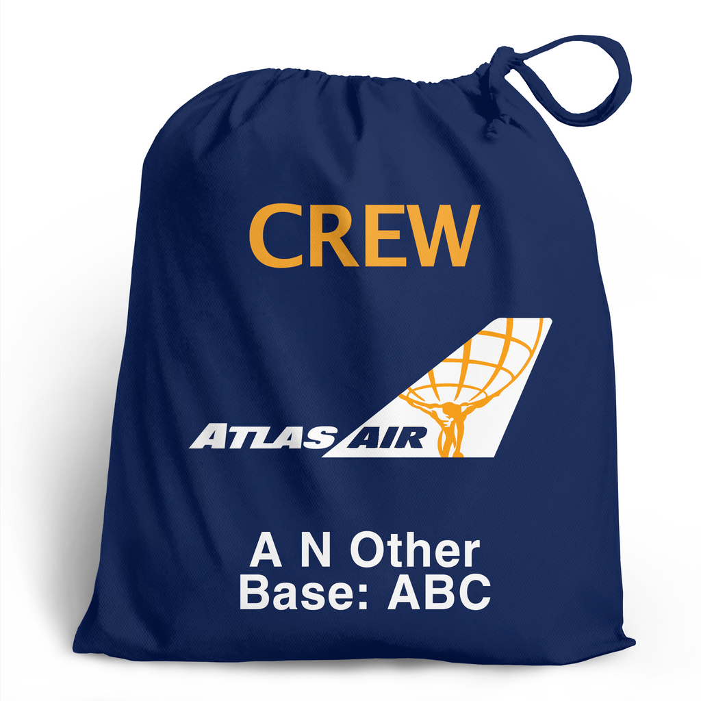 Atlas Air Crew Personalised Shoe Bag
