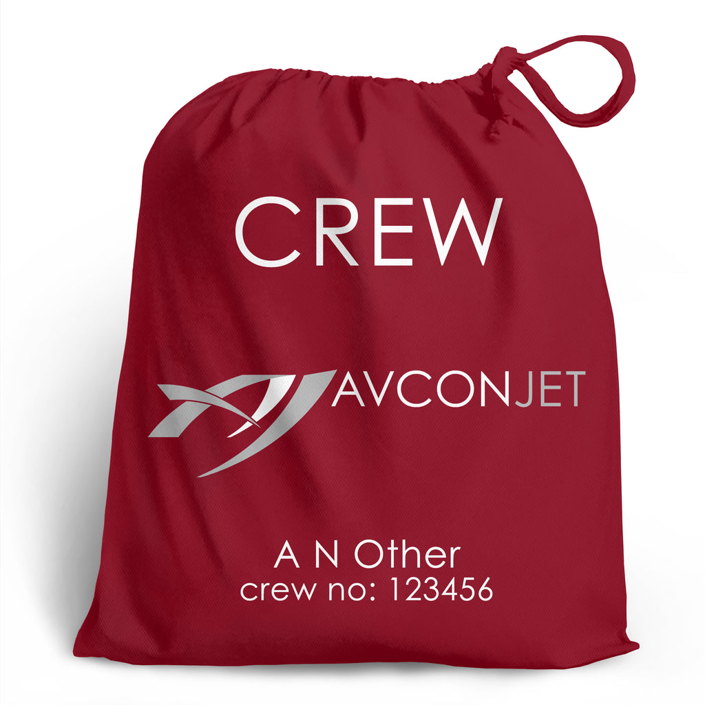 AvconJet Crew Personalised Shoe Bag
