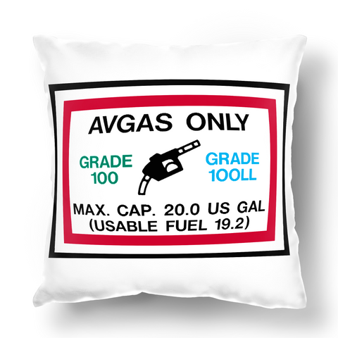 AvGas-Throw Pillow